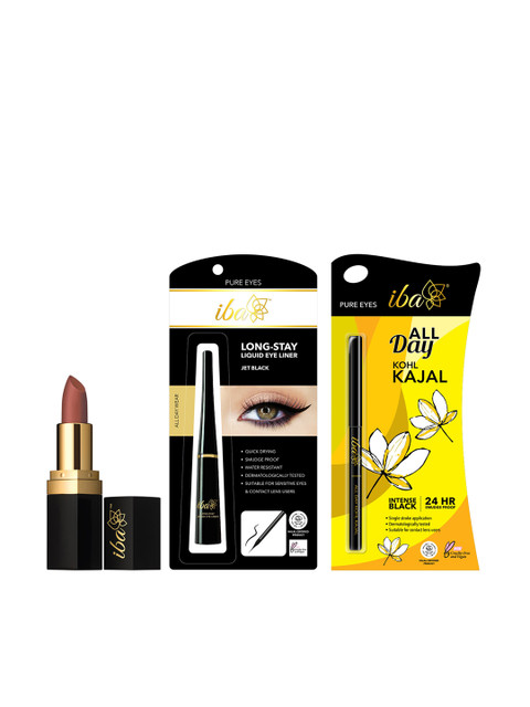 

Iba Eye & Lip Sustainable Make-Up Gift Set, Black