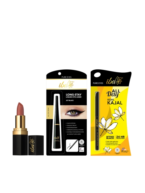 

Iba Eye & Lip Sustainable Make-Up Gift Set, Black