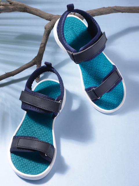 

The Roadster Lifestyle Co Women Navy Solid Sports Sandals, Navy blue