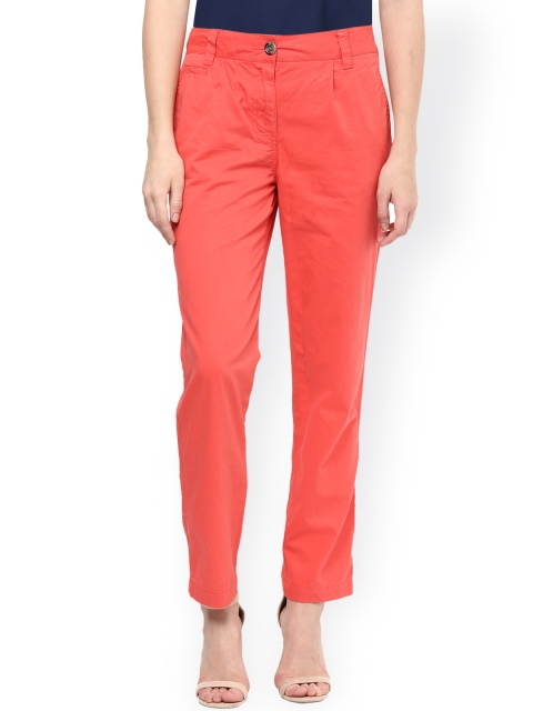 

Hapuka Orange Casual Trousers