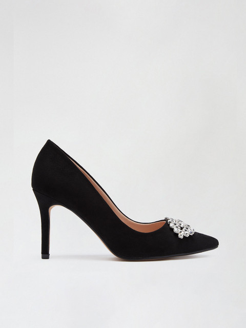 

DOROTHY PERKINS Women Black Embellished Pumps