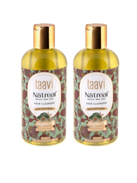 

Taavi Set of 2 Natreal Argon Oil Hair Cleanser, Green