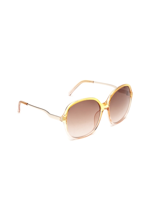 

Marks & Spencer Women Sun Smart Oversized Sunglasses, Brown