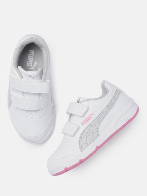 

Puma Girls White Stepfleex 2 SL VE Glitz FS V PS Sneakers