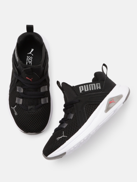 

Puma Boys Black Enzo 2 Weave AC PS Sneakers
