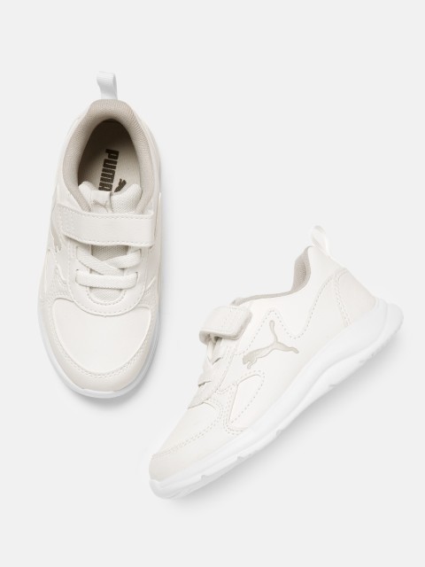 

Puma Boys White Fun Racer Sneakers