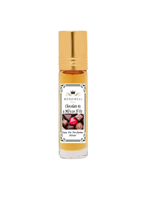 

Menjewell Long Lasting Chocolate Attar 9ml, Yellow