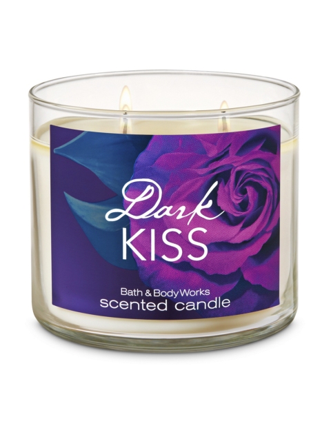 

Bath & Body Works Dark Kiss 3-Wick Scented Candle 411g, Magenta