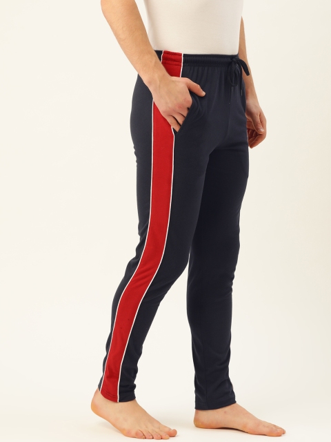 

PORTBLAIR Men Navy Blue Regular Fit Solid Lounge Pants