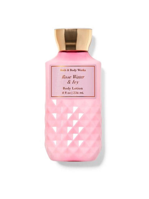 

Bath & Body Works Rose Water & Ivy Super Smooth Body Lotion 236 ml, Pink