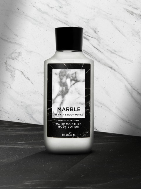 

Bath & Body Works Men Marble Body Lotion 236 ml, Black