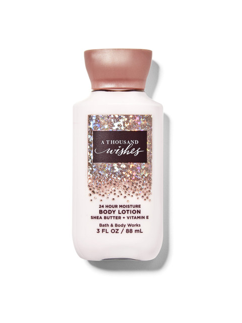 

Bath & Body Works A Thousand Wishes Travel Size Body Lotion 88ml, Pink