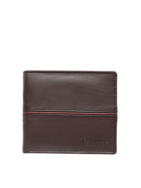 

Teakwood Leathers Men Brown Solid Two Fold Wallet
