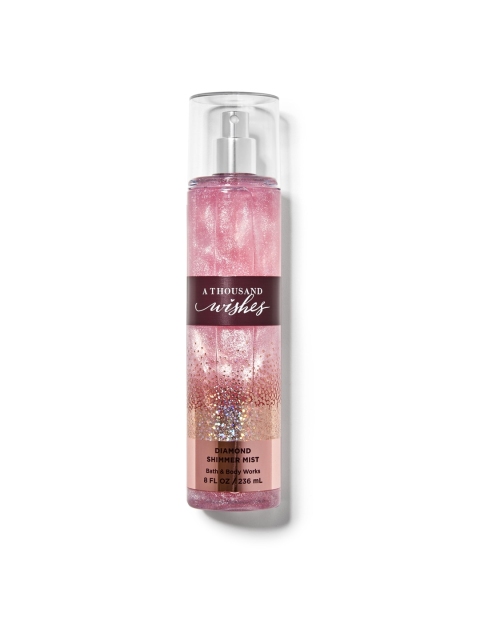 

Bath & Body Works A Thousand Wishes Diamond Shimmer Mist 236 ml, Pink