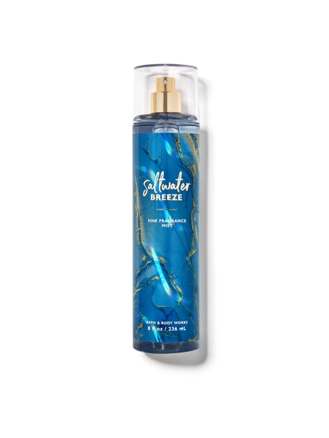 

Bath & Body Works Saltwater Breeze Fine Fragrance Mist 236 ml, Blue