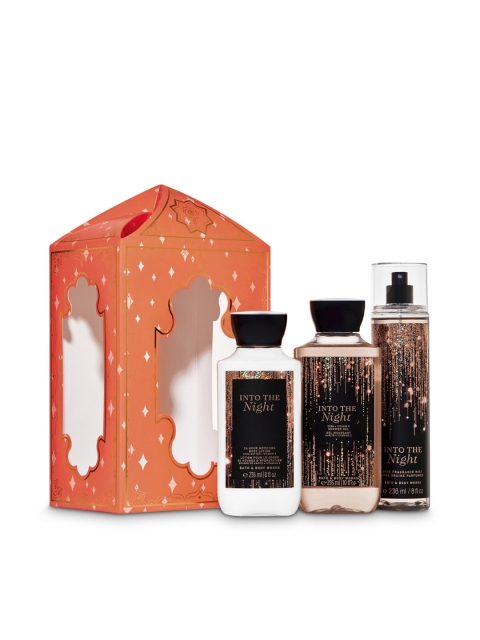 

Bath & Body Works Into The Night Lantern Gift Set, Black
