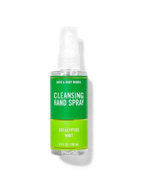 

Bath & Body Works Eucalyptus Spearmint Cleansing Hand Spray-88 ml, Green