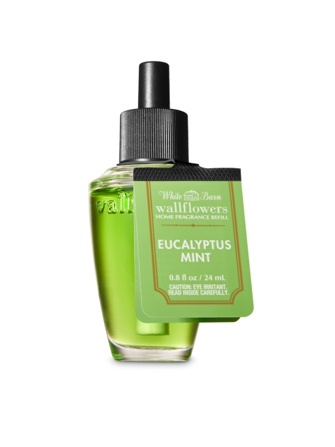 

Bath & Body Works Eucalyptus Mint Wallflowers Fragrance Refill, Green