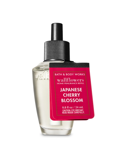 

Bath & Body Works Japanese Cherry Blossom Wallflowers Fragrance Refill 24 ml, Red