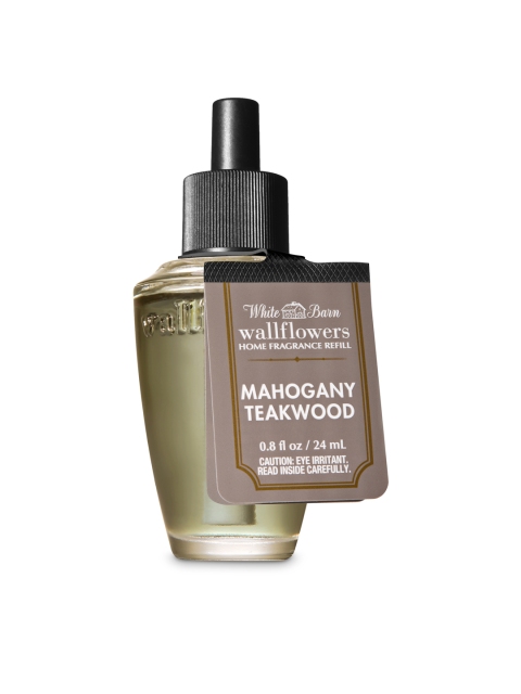 

Bath & Body Works Mahogany Teakwood Wallflowers Fragrance Refill 24 ml, Brown