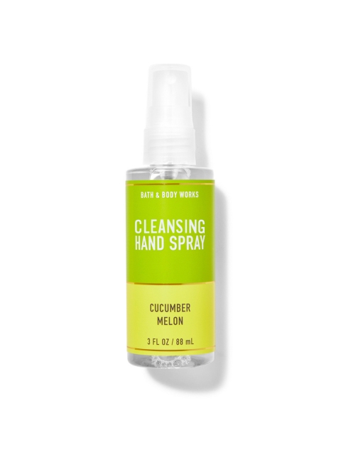 

Bath & Body Works Cucumber Melon Cleansing Hand Spray-88 ml, Green