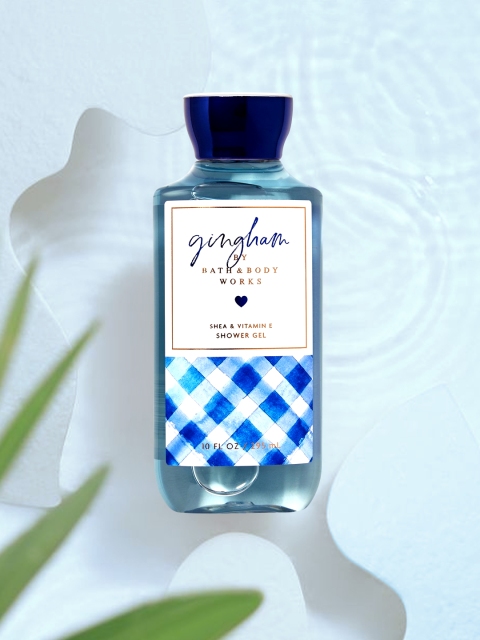 

Bath & Body Works Gingham Shower Gel 295 ml, Blue