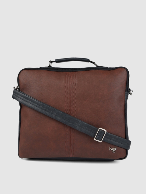 

Baggit Men Brown Solid LUMP AXIS Laptop Bag