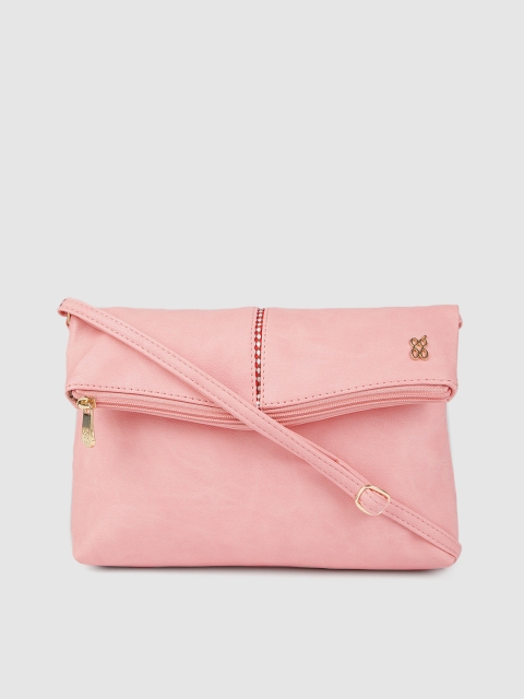 

Baggit Pink Solid Sling Bag