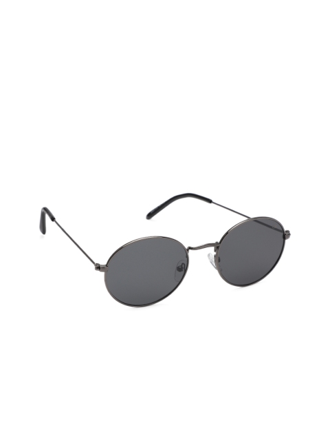 

Specsmakers Unisex Grey Round Sunglasses KC5704