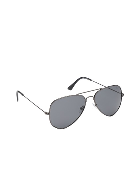 

Specsmakers Unisex Grey Aviator Sunglasses WAB3025