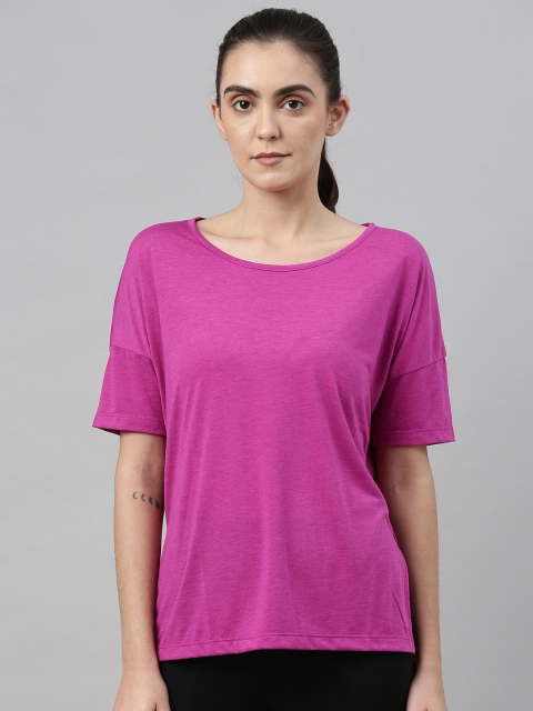 

Nike Women Purple Solid Top