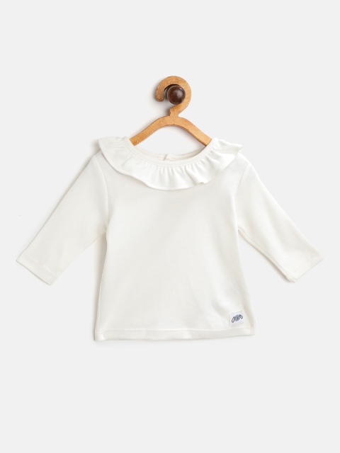 

Marks & Spencer Infant Girls White Pure Cotton Top