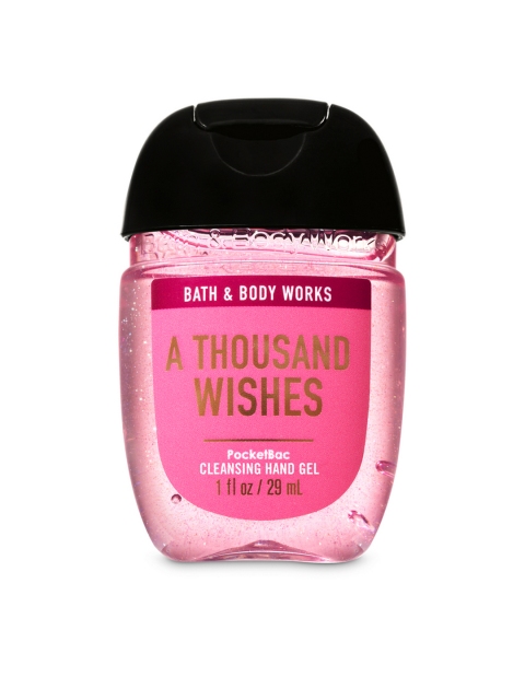 

Bath & Body Works A Thousand Wishes PocketBac Cleansing Hand Gel - 29 ml, Pink