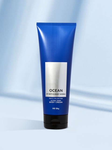

Bath & Body Works Men's Collection Ocean Ultra Shea Body Cream, 226g, Blue