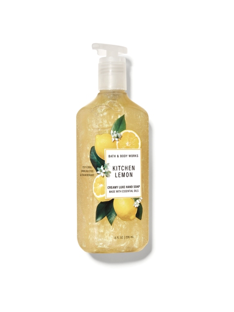 

Bath & Body Works Kitchen Lemon Creamy Luxe Hand Soap - 236 ml, Yellow