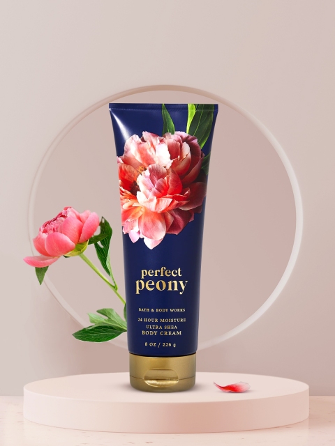 

Bath & Body Works Perfect Peony Ultra Shea Body Cream with Glycerin 226 g, Blue