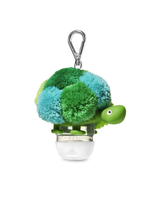 

Bath & Body Works Green Blue Turtle Pom-Pom PocketBac Holder