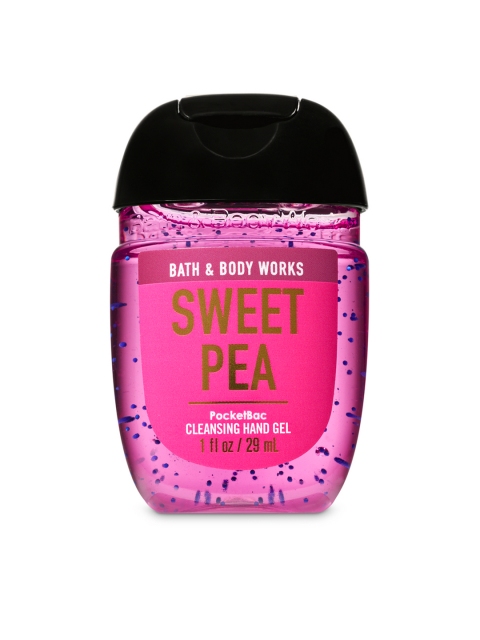 

Bath & Body Works Unisex Sweet Pea PocketBac Cleansing Hand Gel - 29 ml, Pink