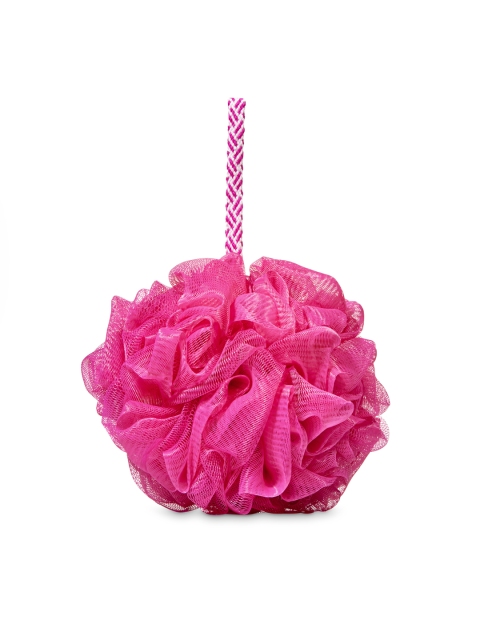 

Bath & Body Works Fuchsia Pink Solid Mesh Loofah