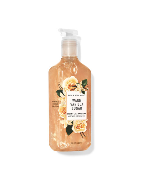 

Bath & Body Works Warm Vanilla Sugar Creamy Luxe Hand Soap with Butter Extract 236ml, Yellow