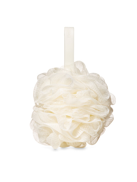 

Bath & Body Works Cream-Coloured Solid Mesh Loofah