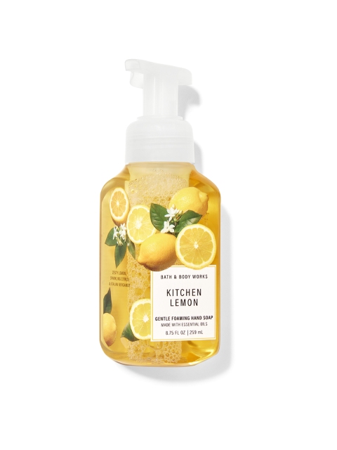

Bath & Body Works Kitchen Lemon Gentle Foaming Hand Soap 259 ml, Yellow