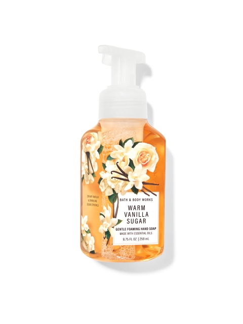 

Bath & Body Works Warm Vanilla Sugar Gentle Foaming Hand Soap 259 ml, Peach