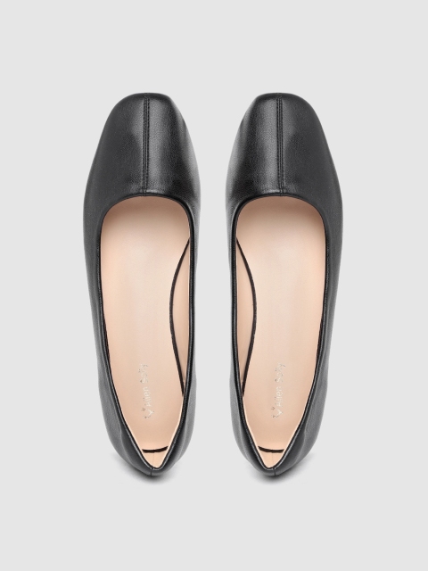 

Allen Solly Women Black Solid Ballerinas