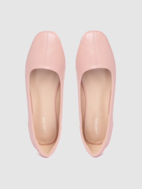 

Allen Solly Women Pink Solid Ballerinas