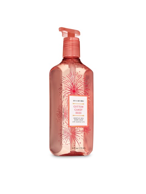 

Bath & Body Works Cotton Candy Skies Gentle Gel Hand Soap 236 ml, Pink