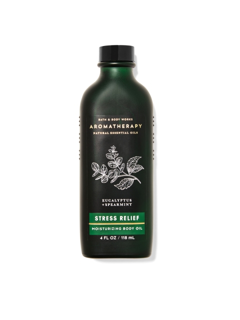 

Bath & Body Works Unisex Eucalyptus Spearmint Moisturizing Body Oil 118 ml, Green