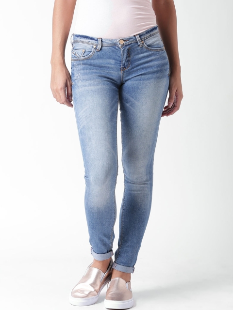 

ALCOTT Los Angeles Blue Washed Brigitte Regular Fit Stretchable Jeans