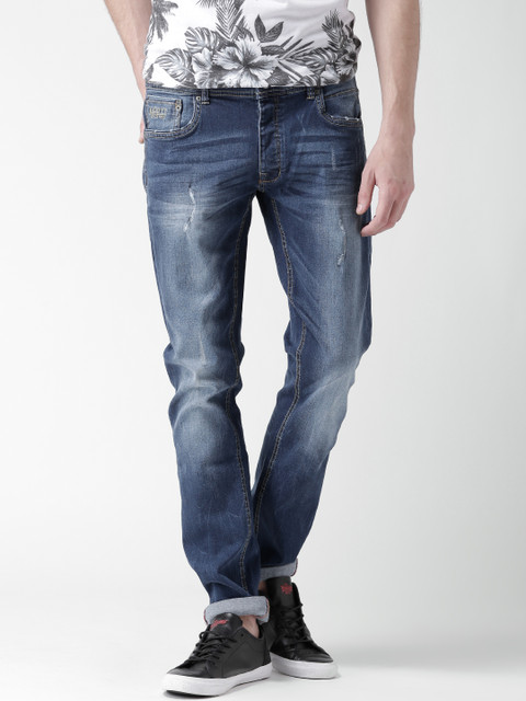 

ALCOTT Blue Washed Skinny Stretchable Jeans