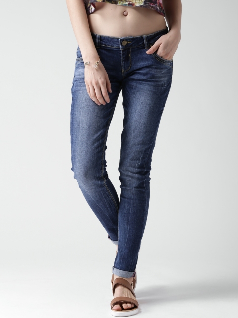 

ALCOTT Blue Washed Slim Stretchable Jeans